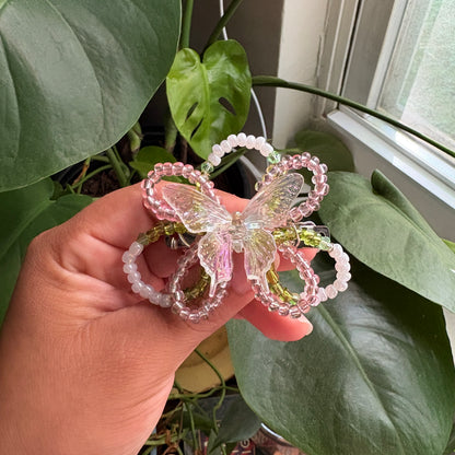 Butterfly hair clips