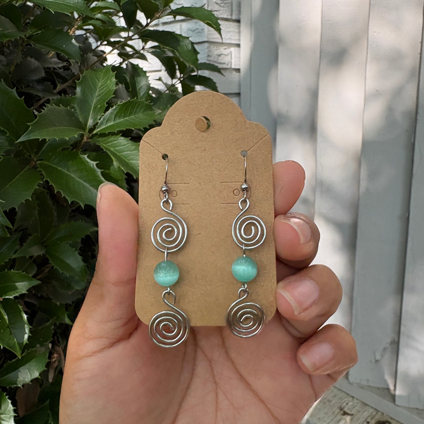 💫Double swirl earrings💫