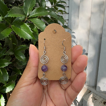 💫Double swirl earrings💫