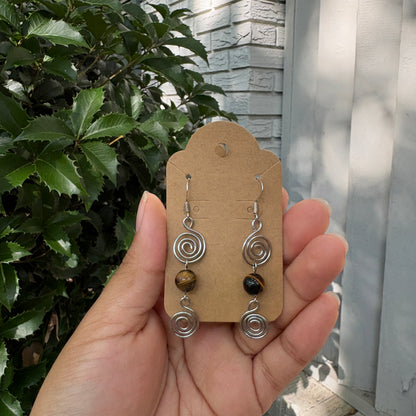 💫Double swirl earrings💫